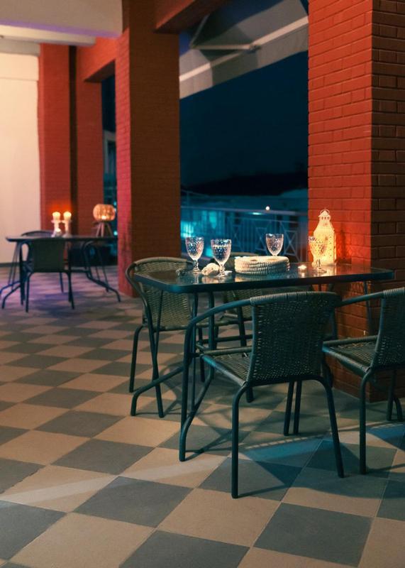 Nikogroup Plaza Appartement Polychrono Buitenkant foto